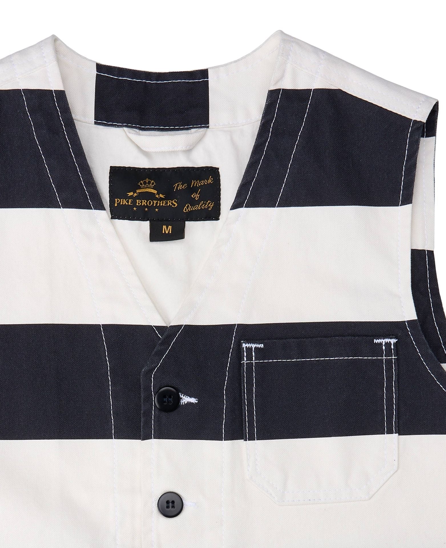 Pike Brothers 1937 Roamer Vest Alcatraz White Westen British Parts Lucerne