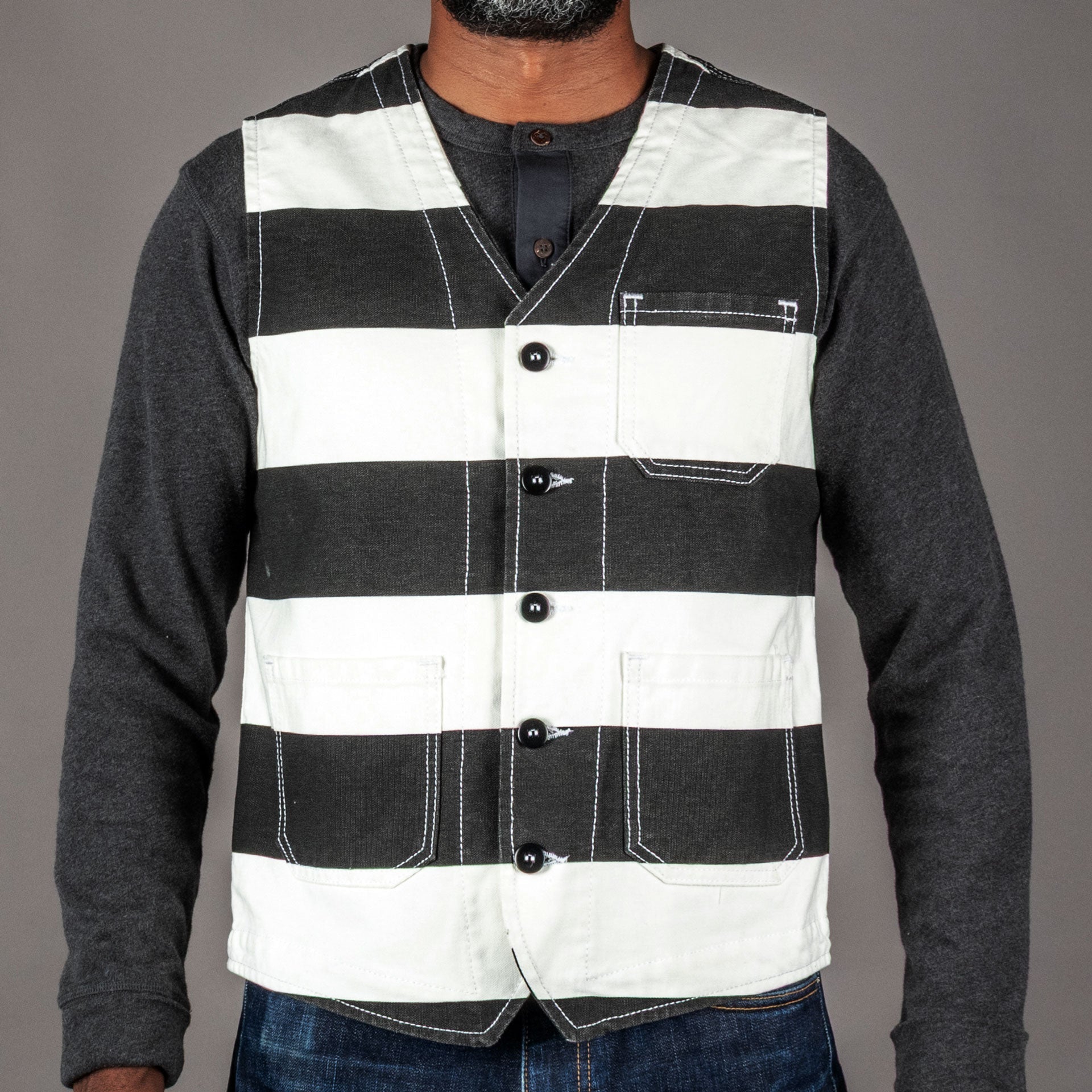 Pike Brothers 1937 Roamer Vest Alcatraz White Westen British Parts Lucerne