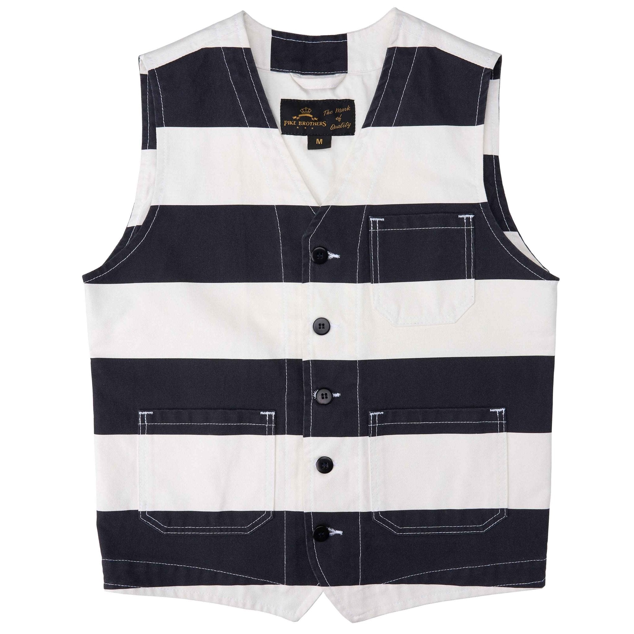 Pike Brothers 1937 Roamer Vest Alcatraz White Westen British Parts Lucerne