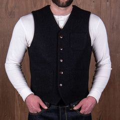 Pike Brothers1937 Roamer Vest Beaver BlackGiletsBritish Parts Luzern