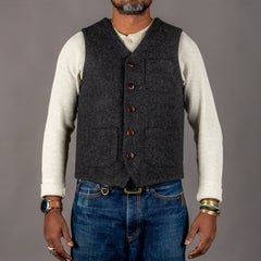 Pike Brothers1937 Roamer Vest Beaver BlackGiletsBritish Parts Luzern