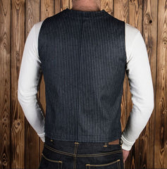 Pike Brothers1937 Roamer Vest Blue WabashGiletsBritish Parts Luzern