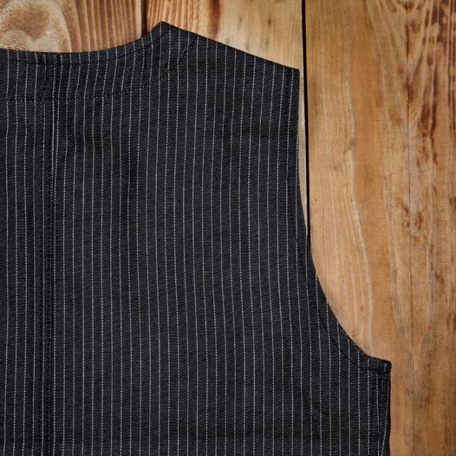 Pike Brothers1937 Roamer Vest Blue WabashGiletsBritish Parts Luzern