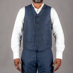 Pike Brothers1937 Roamer Vest Chicago BlueGiletsBritish Parts Luzern