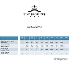 Pike Brothers1937 Roamer Vest Chicago SandGiletsBritish Parts Luzern