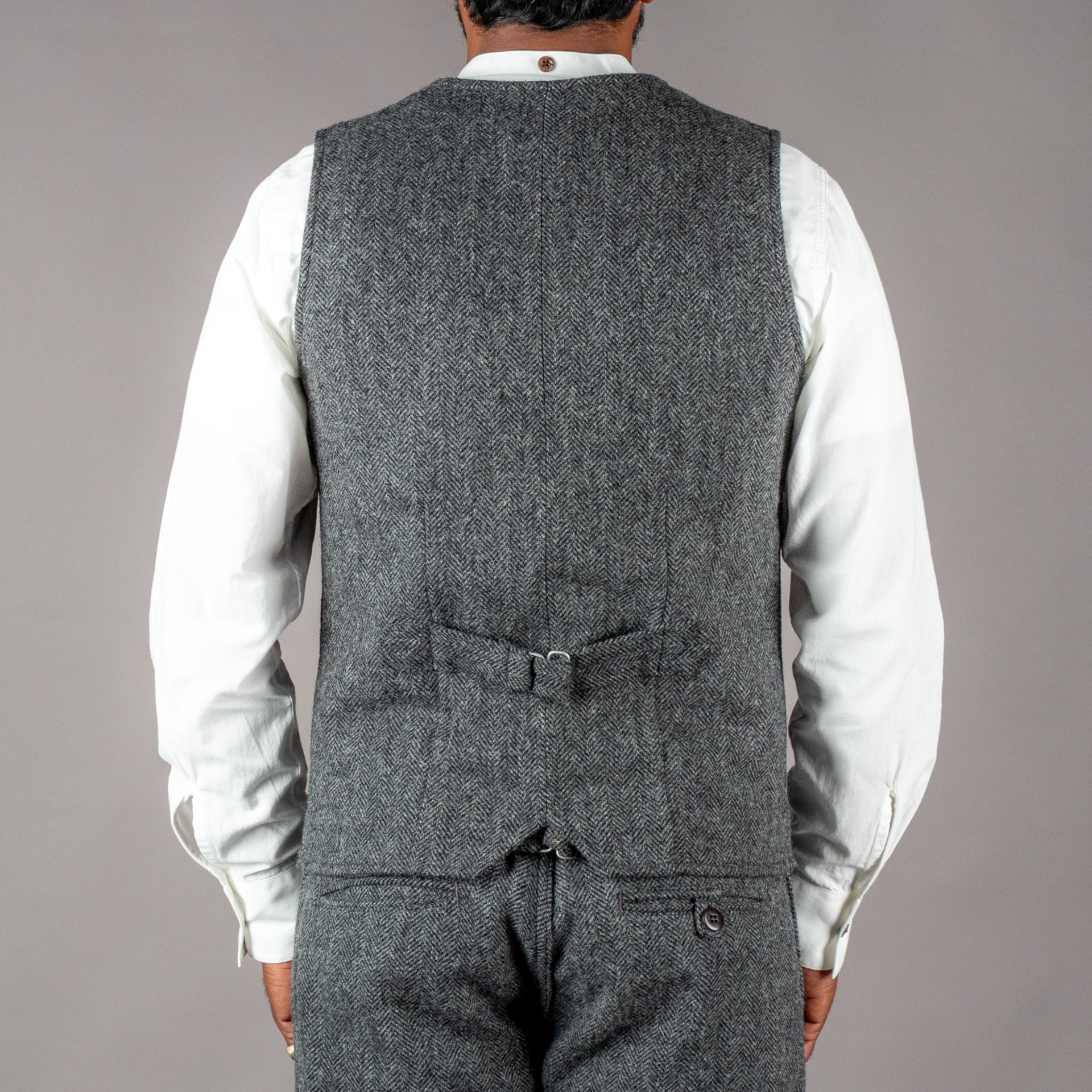 Pike Brothers1937 Roamer Vest Dundee GreyGiletsBritish Parts Luzern