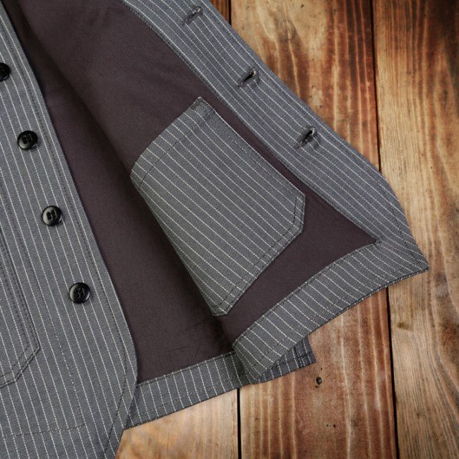 Pike Brothers1937 Roamer Vest Grey WabashGiletsBritish Parts Luzern