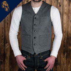 Pike Brothers1937 Roamer Vest Grey WabashGiletsBritish Parts Luzern