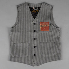 Pike Brothers1937 Roamer Vest Grey WabashGiletsBritish Parts Luzern