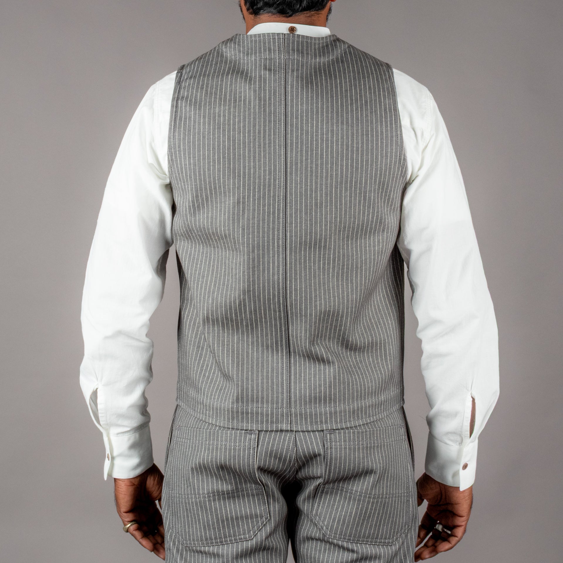 Pike Brothers1937 Roamer Vest Grey WabashGiletsBritish Parts Luzern