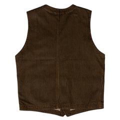 Pike Brothers1937 Roamer Vest Hickory Stripes BrownGiletsBritish Parts Luzern