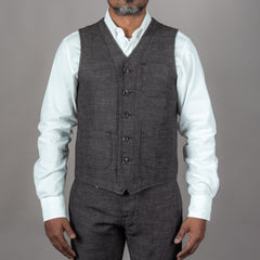 Pike Brothers1937 Roamer Vest Owen brownWestenBritish Parts Luzern