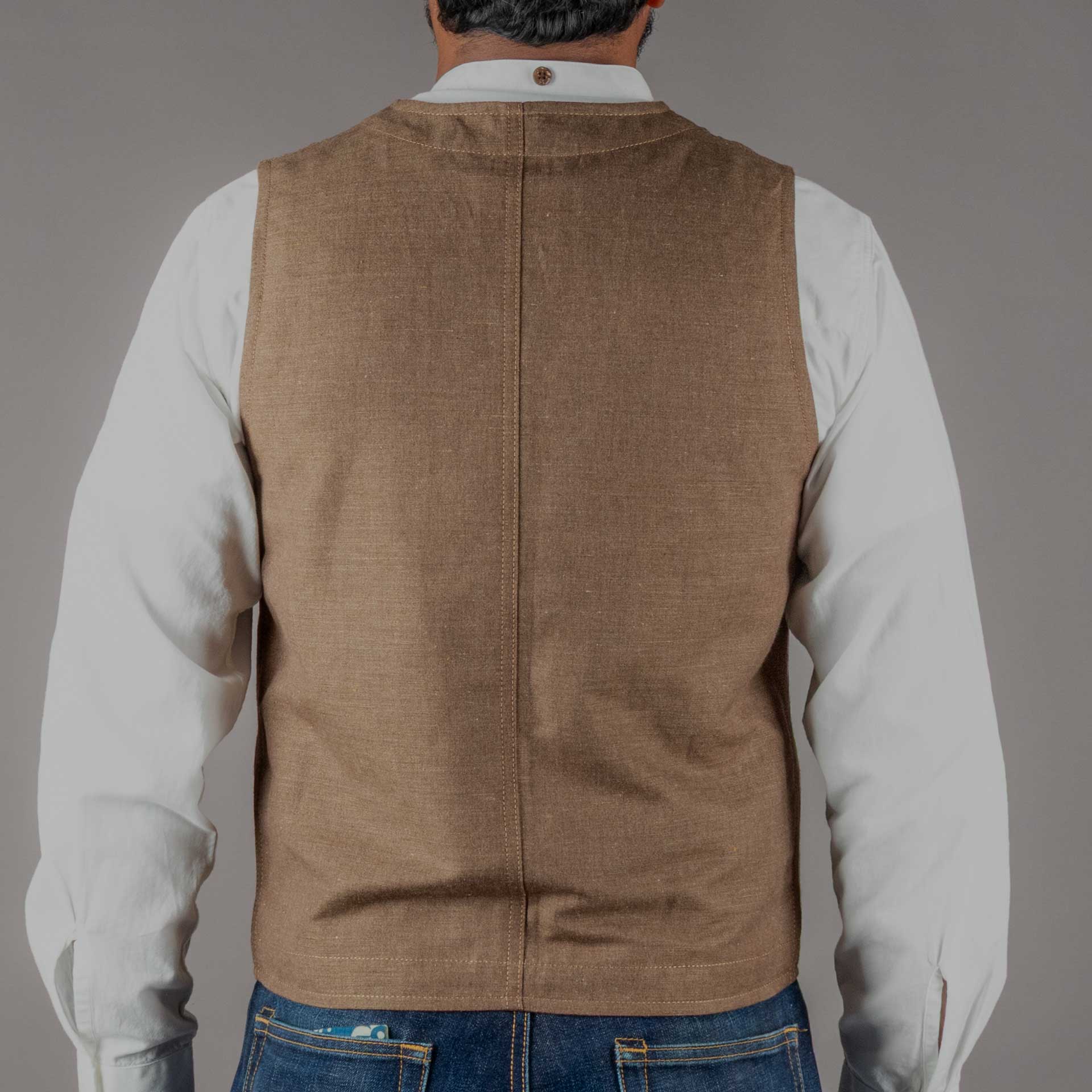 Pike Brothers1937 Roamer Vest Raymond brownGiletsBritish Parts Luzern