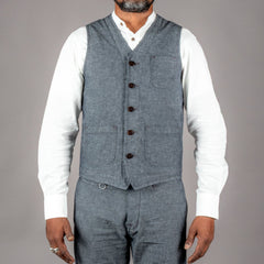 Pike Brothers1937 Roamer Vest Smoke greyGiletsBritish Parts Luzern