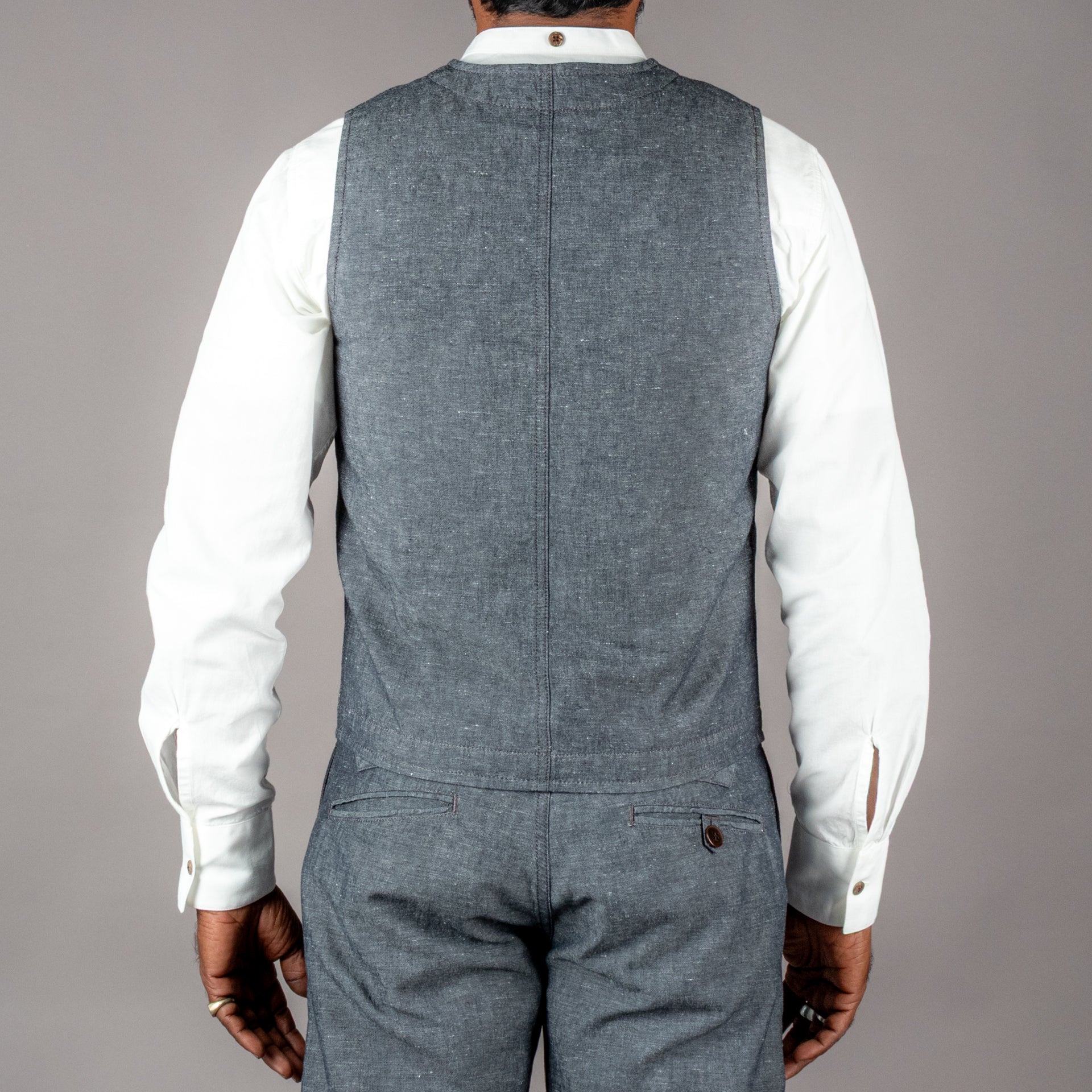 Pike Brothers1937 Roamer Vest Smoke greyGiletsBritish Parts Luzern