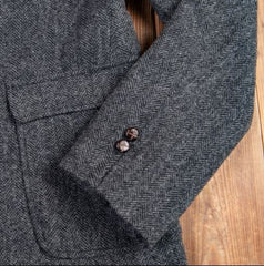 Pike Brothers1938 Cricketeer Jacket Dundee greyVestesBritish Parts Luzern