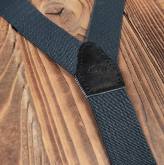 Pike Brothers1938 Special bretelles gris foncéBretellesBritish Parts Luzern