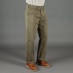 Pike Brothers1940 Service Chino Leesville GreenPantalonsBritish Parts Luzern