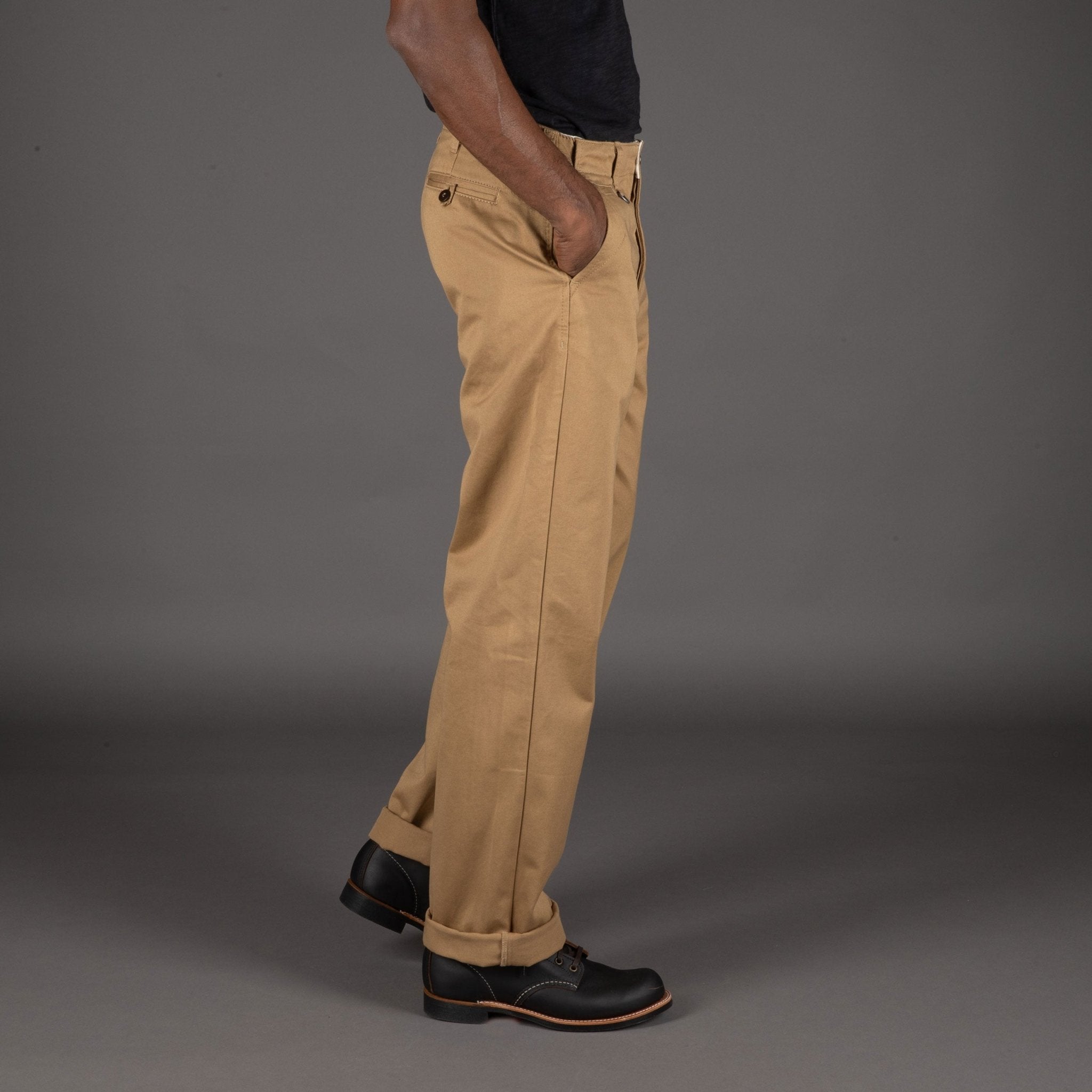 Pike Brothers1940 Service Chino Leesville SandPantalonsBritish Parts Luzern