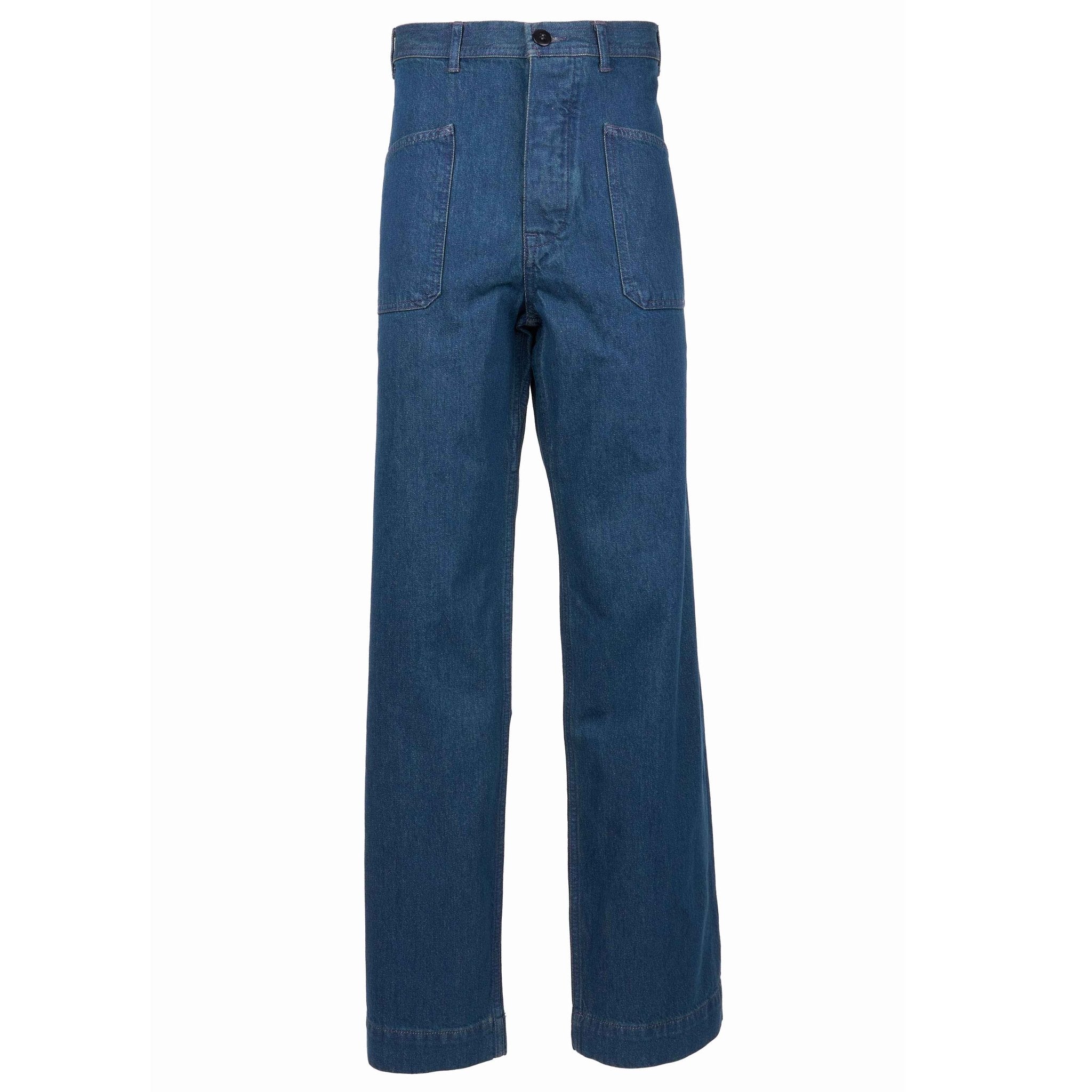 Pike Brothers1940 USN Dungarees 10oz indigoPantalonsBritish Parts Luzern