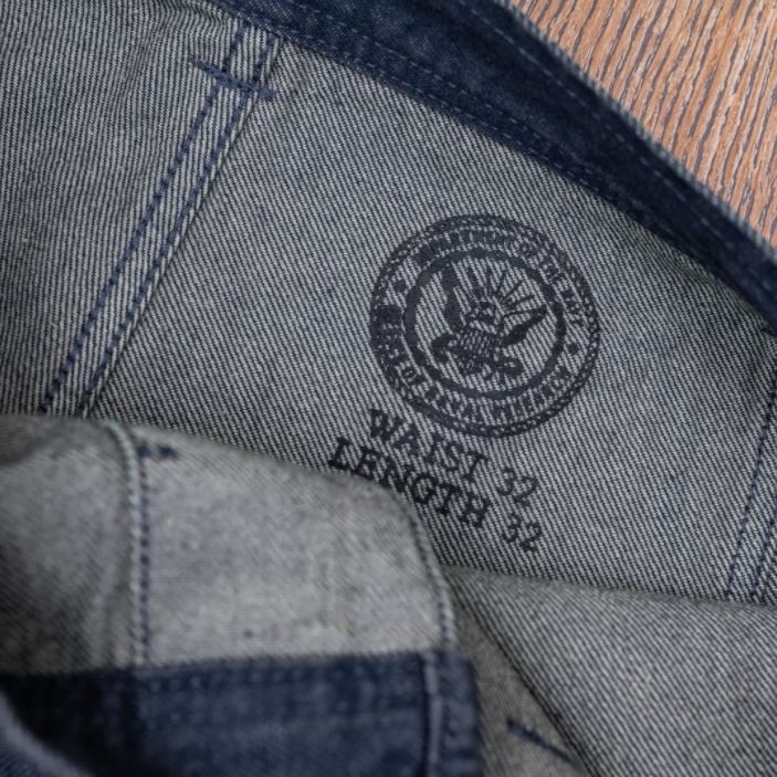 Pike Brothers1940 USN Dungarees 10oz indigoPantalonsBritish Parts Luzern