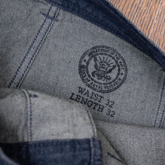 Pike Brothers1940 USN Dungarees 10oz indigoPantalonsBritish Parts Luzern