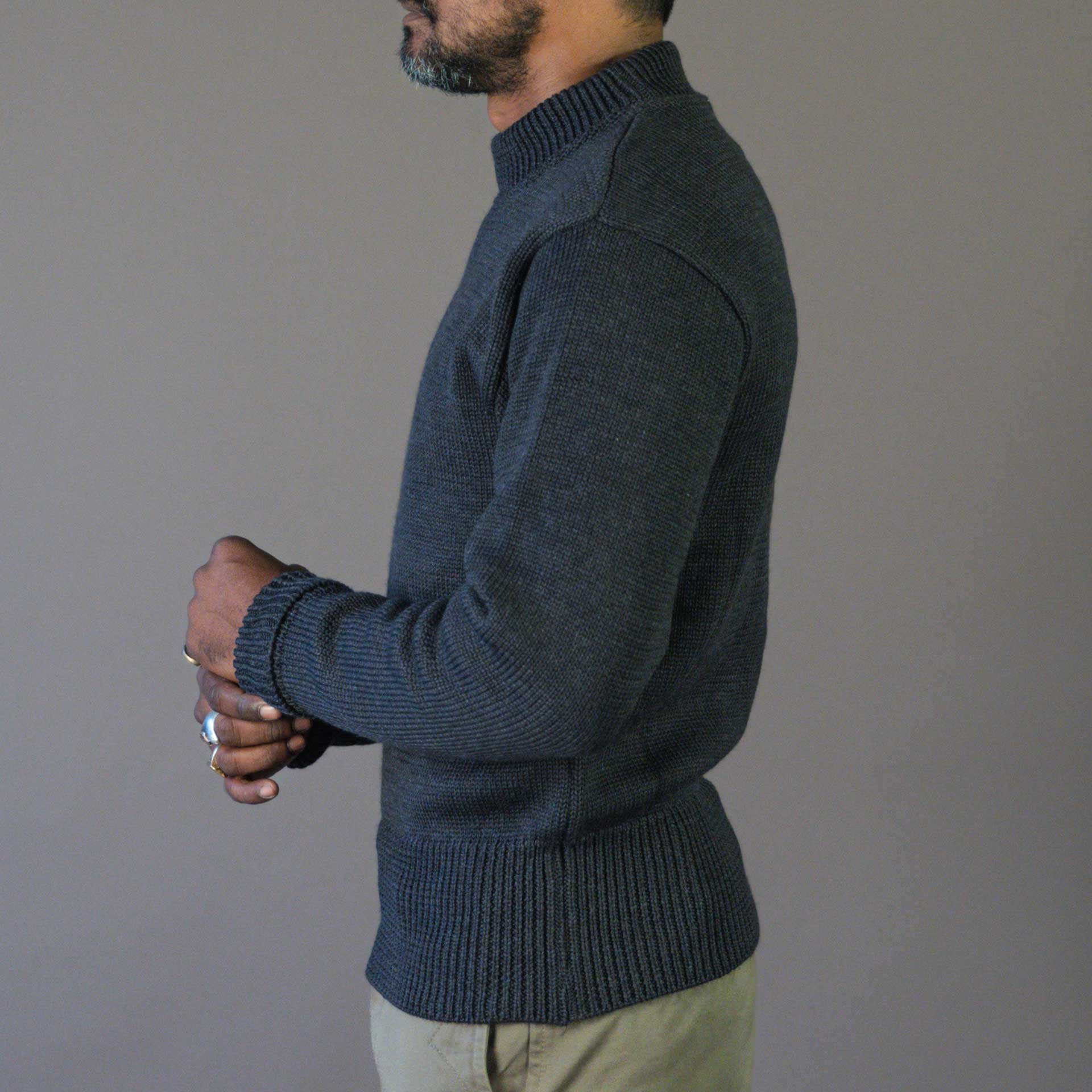 Pike Brothers1941 Seaman Sweater anthracitePulloverBritish Parts Luzern