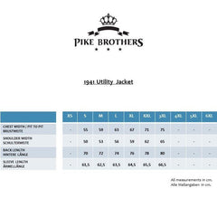 Pike Brothers1941 Utility Jacket TarawaVestesBritish Parts Luzern