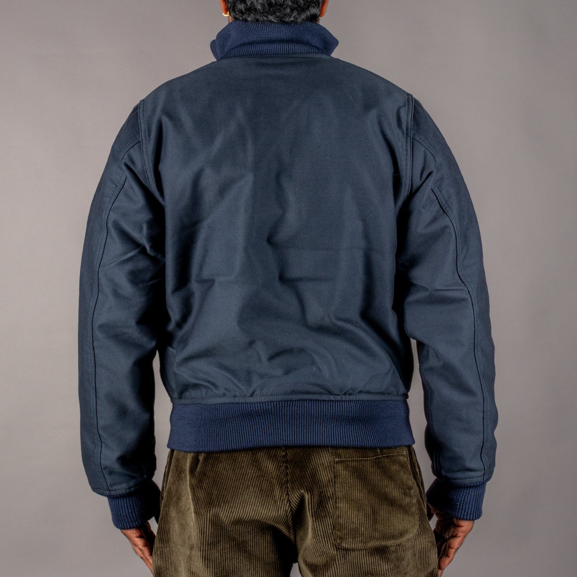 Pike Brothers1942 Deck Zip Jacket Dark BlueVestesBritish Parts Luzern