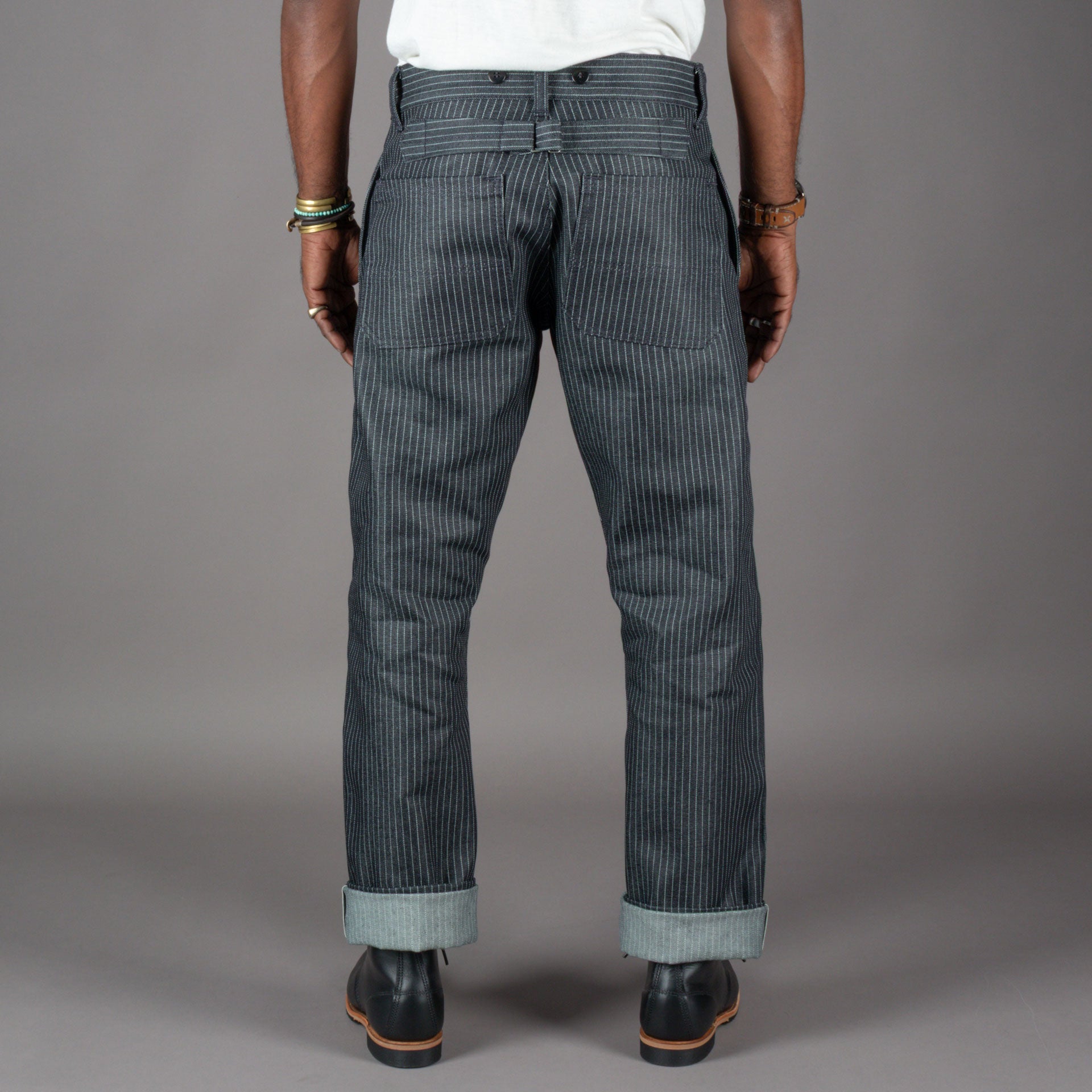 Pike Brothers1942 Hunting Pant Blue Wabash 13ozPantalonsBritish Parts Luzern