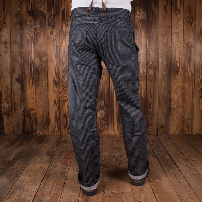 Pike Brothers1942 Hunting Pant Blue Wabash 13ozPantalonsBritish Parts Luzern