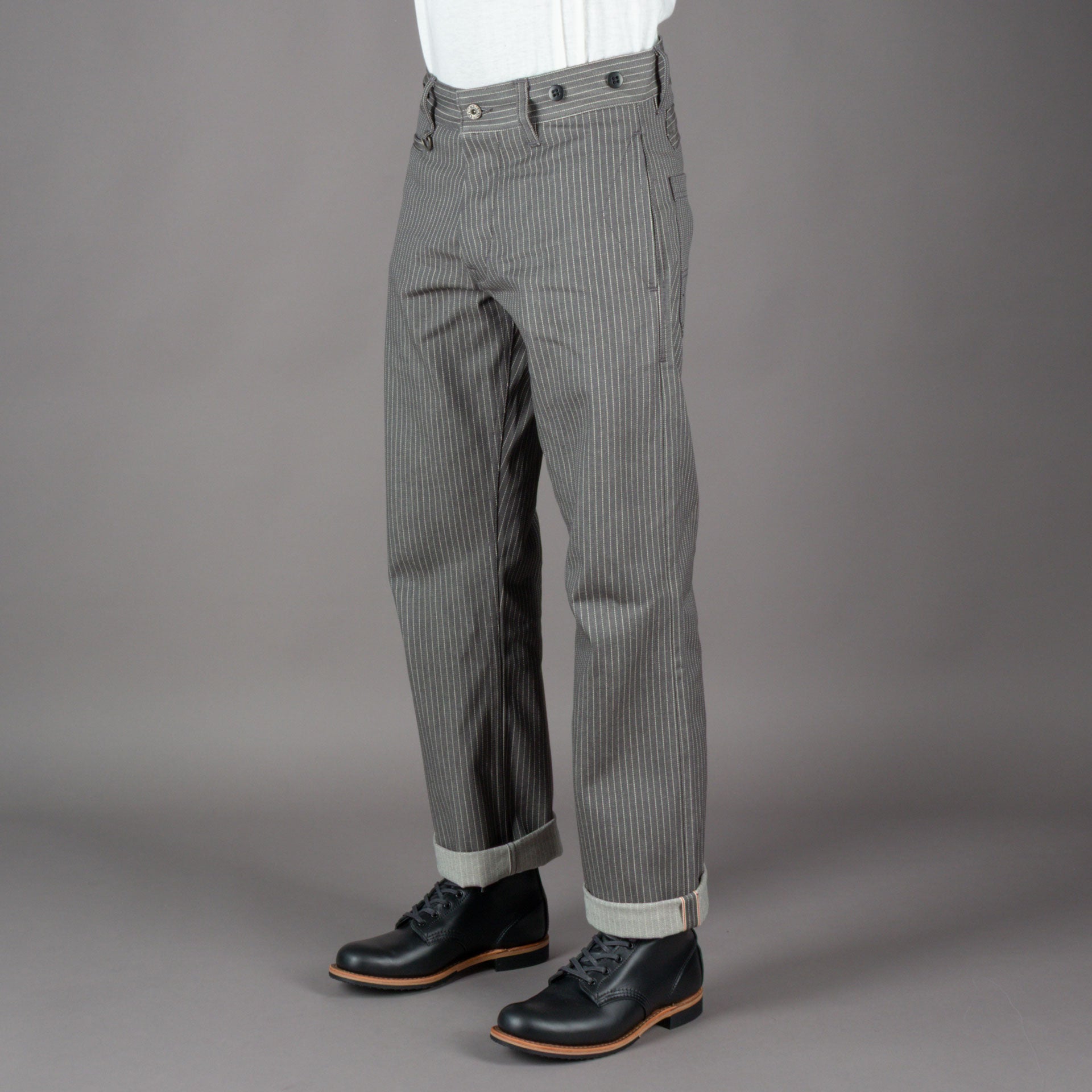 Pike Brothers1942 Hunting Pant Grey Wabash 13ozPantalonsBritish Parts Luzern