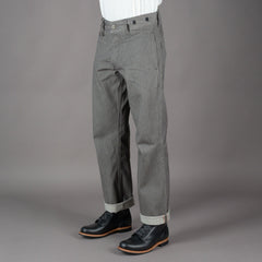 Pike Brothers1942 Hunting Pant Grey Wabash 13ozPantalonsBritish Parts Luzern