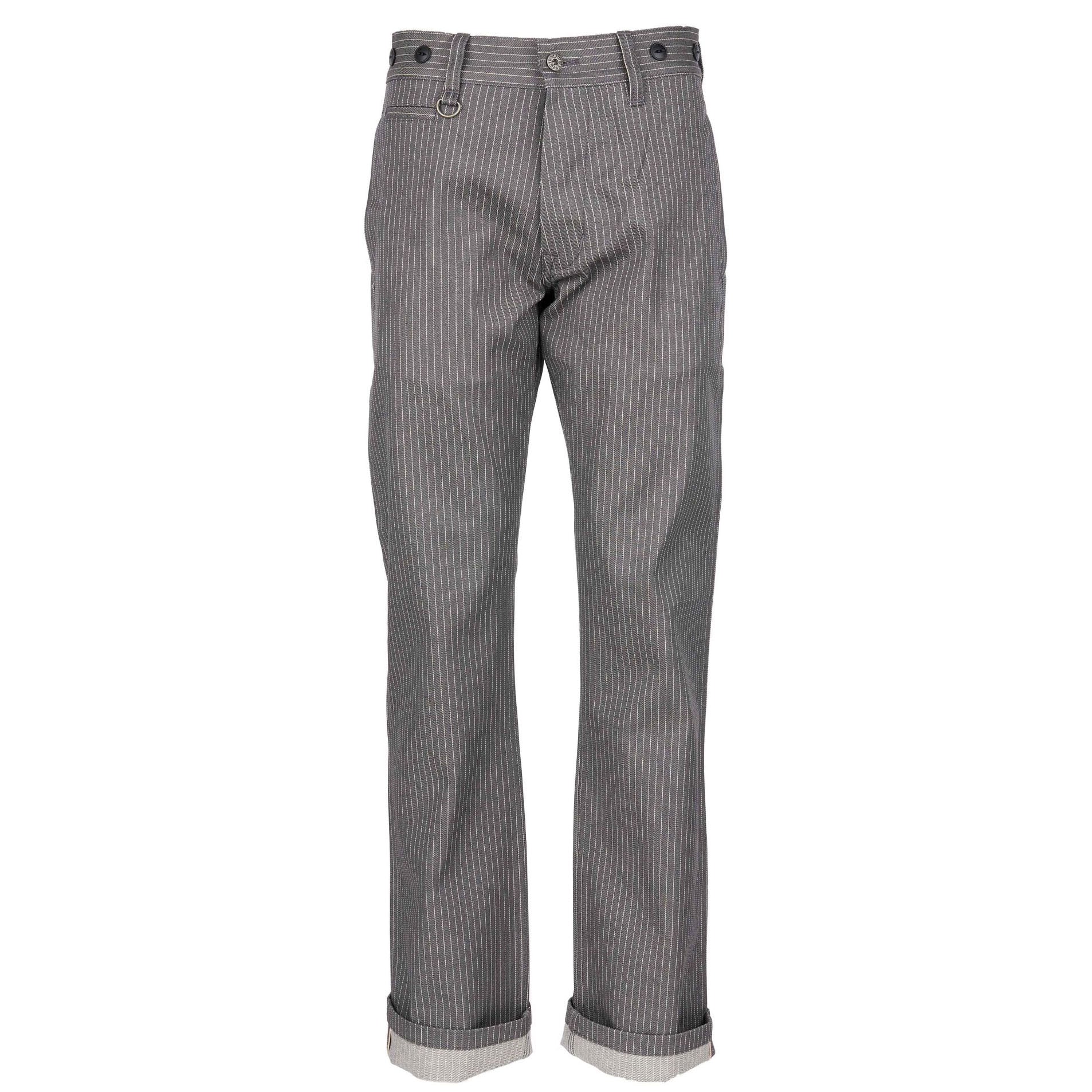 Pike Brothers1942 Hunting Pant Grey Wabash 13ozPantalonsBritish Parts Luzern