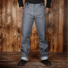 Pike Brothers1942 Hunting Pant Grey Wabash 13ozPantalonsBritish Parts Luzern