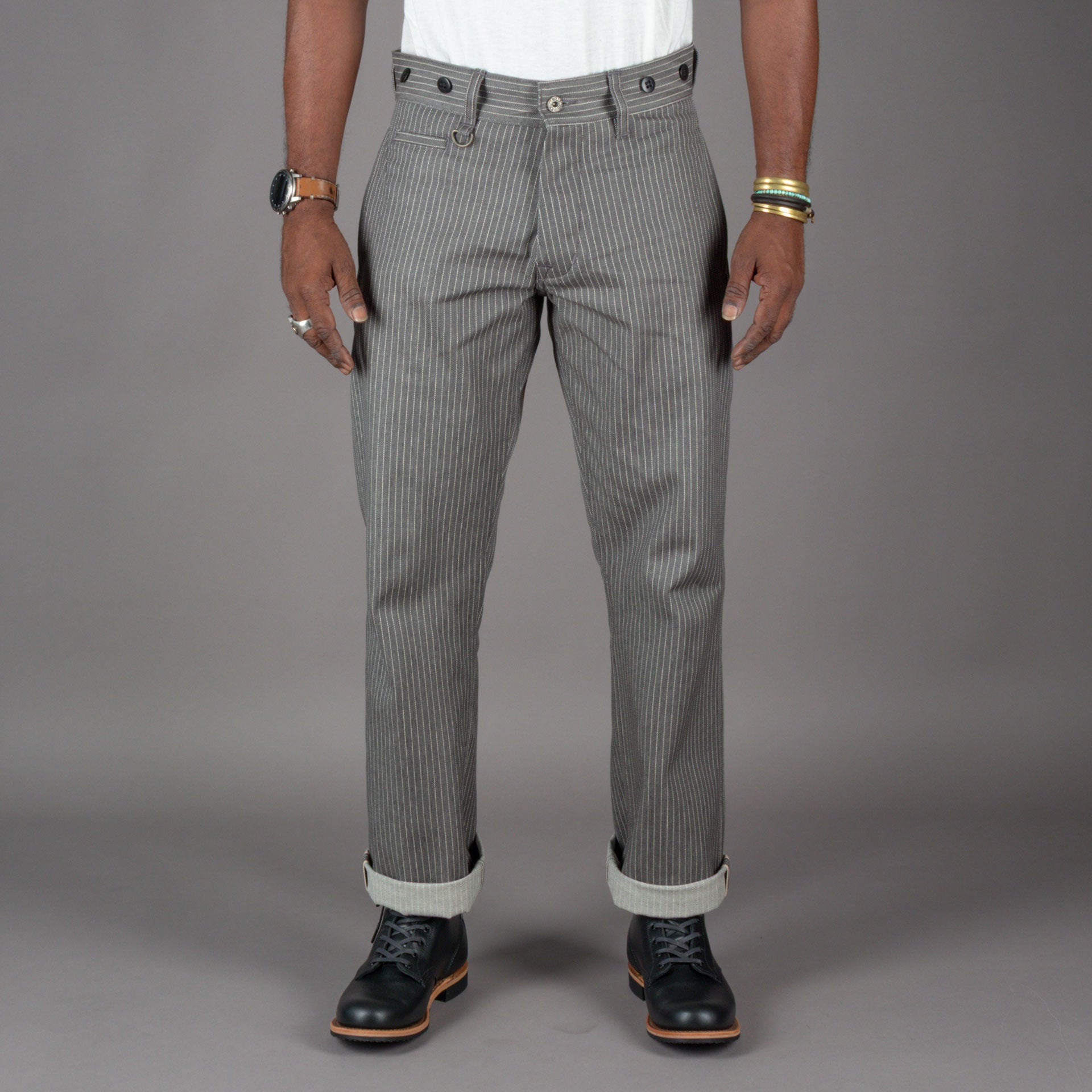 Pike Brothers1942 Hunting Pant Grey Wabash 13ozPantalonsBritish Parts Luzern