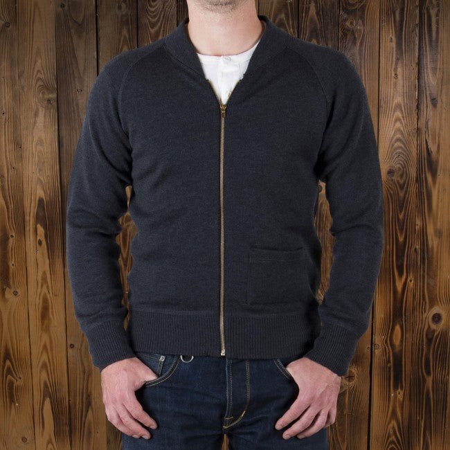 Pike Brothers1943 Sweater C2 greyBritish Parts Luzern