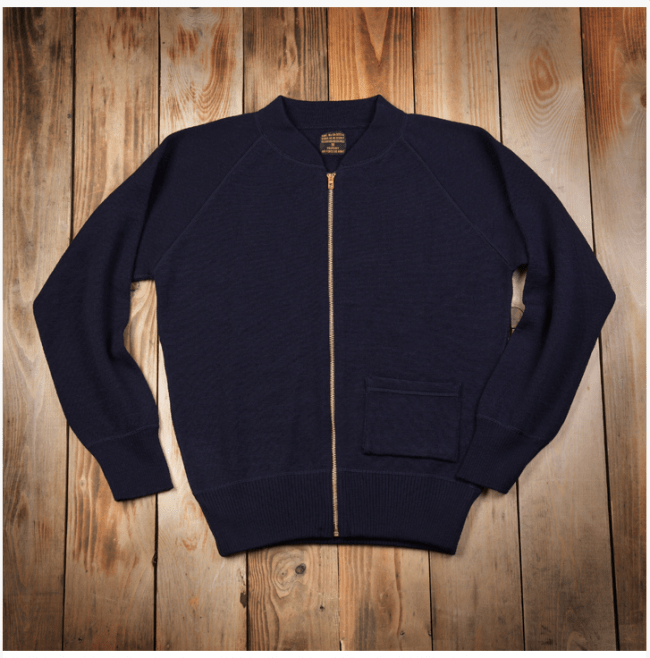 Pike Brothers1943 Sweater C2 navyBritish Parts Luzern