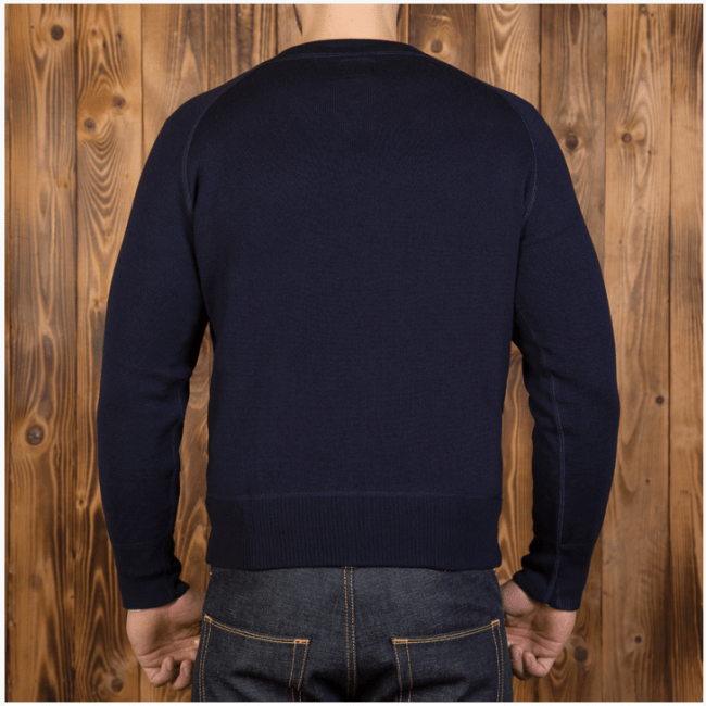 Pike Brothers1943 Sweater C2 navyBritish Parts Luzern