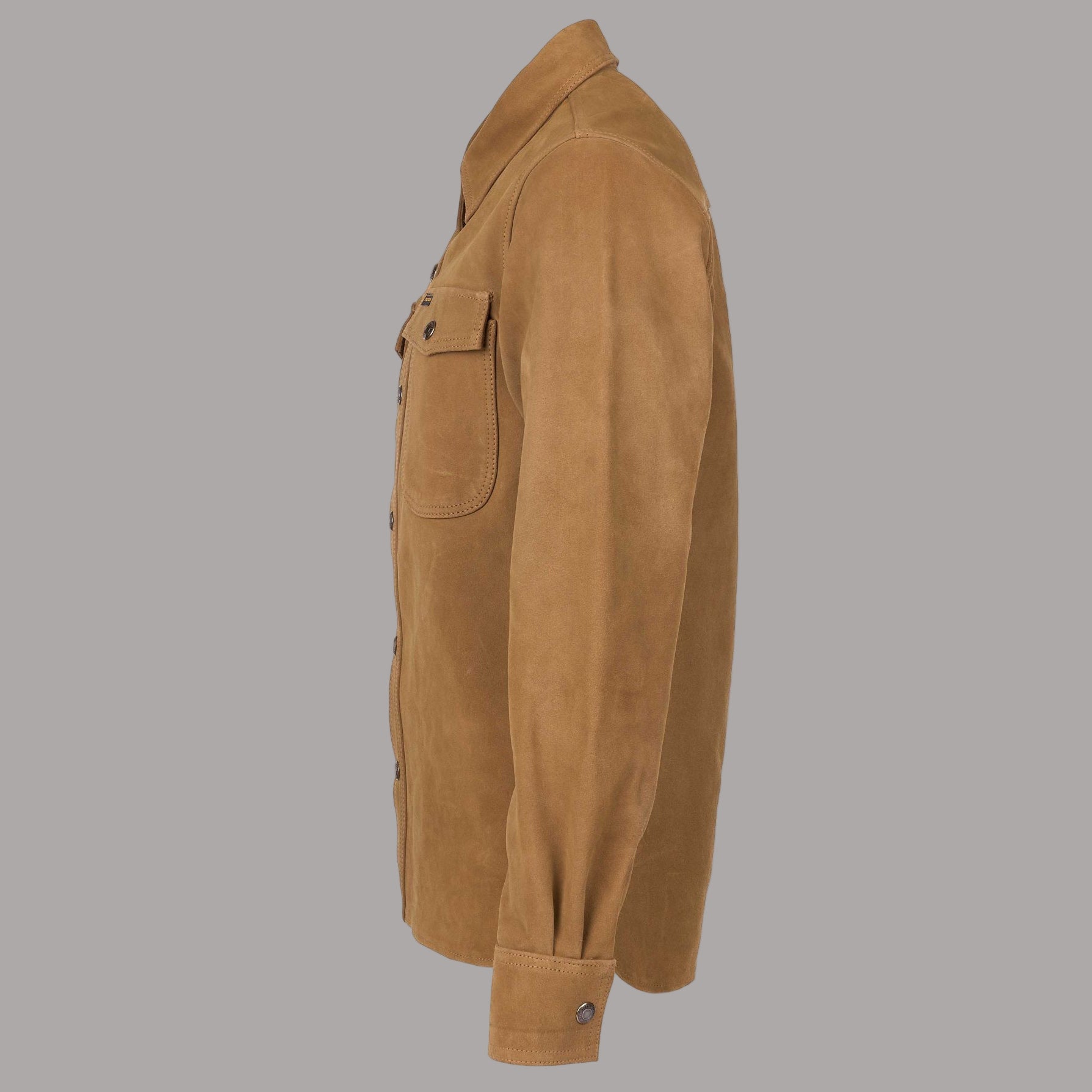 Pike Brothers1943 CPO Chemise en cuir Mulholland brownChemiseBritish Parts Lucerne