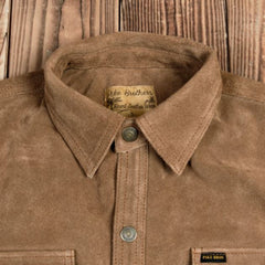 Pike Brothers1943 CPO Chemise en cuir Mulholland brownChemiseBritish Parts Lucerne