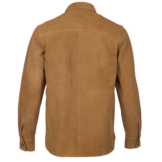 Pike Brothers1943 CPO Chemise en cuir Mulholland brownChemiseBritish Parts Lucerne