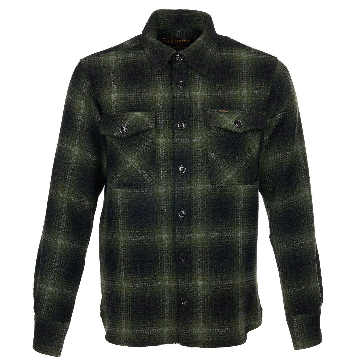 Pike Brothers1943 CPO Shirt Logan GreenChemiseBritish Parts Lucerne