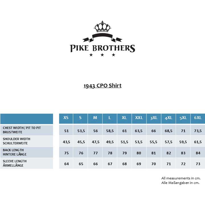 Pike Brothers1943 CPO Shirt Logan GreenChemiseBritish Parts Lucerne