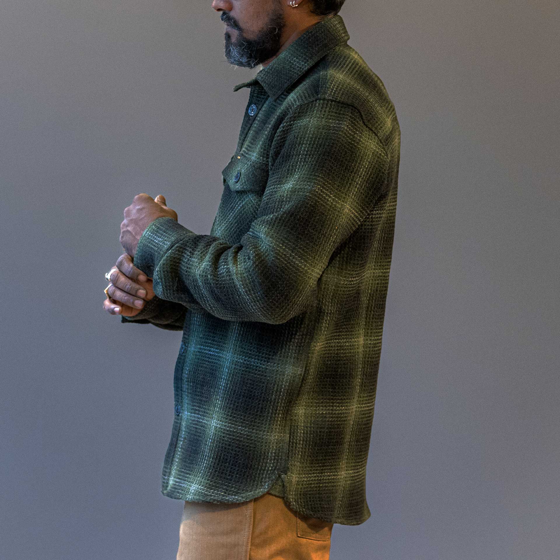 Pike Brothers1943 CPO Shirt Logan GreenChemiseBritish Parts Lucerne