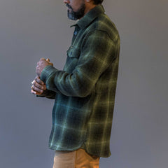 Pike Brothers1943 CPO Shirt Logan GreenChemiseBritish Parts Lucerne