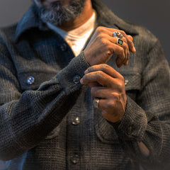 Pike Brothers1943 CPO Shirt Logan GreyChemiseBritish Parts Lucerne