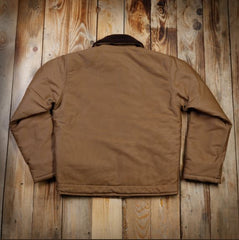 Pike Brothers1944 N1 Deck Jacket Khaki Brown WaxedBritish Parts Luzern