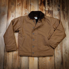 Pike Brothers1944 N1 Deck Jacket Khaki Brown WaxedBritish Parts Luzern