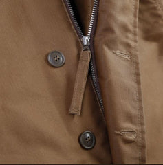 Pike Brothers1944 N1 Deck Jacket Khaki Brown WaxedBritish Parts Luzern